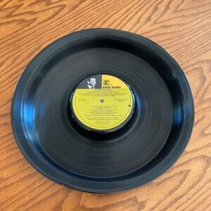 NWT Vinylux Record Snack Tray, “Frank Sinatra Trilogy-The Future”